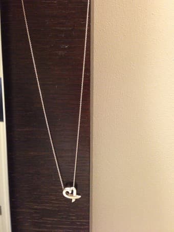 pretty Tiffany & Co heart necklace $35 1