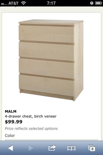 Ikea bookshelf, chest of drawers, coffee table and more 1