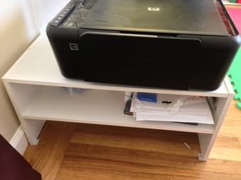 3-in-1 printer, LCD monitor, laptop bag 1
