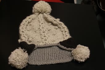 Grey Winter Hat $5 2