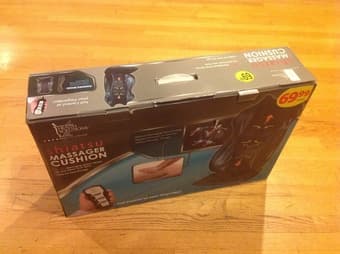 Shiatsu massager cushion ($40, original price $69.99) 1