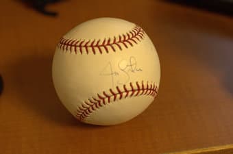 Autographed John Lester Baseball $125 3