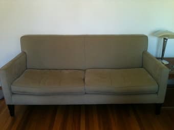 Crate and Barrel couch 2