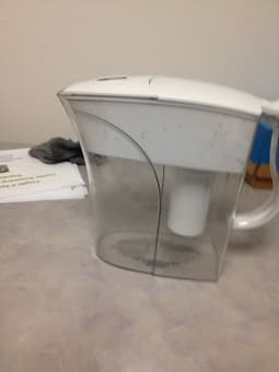 Brita pitcher and lamp 1