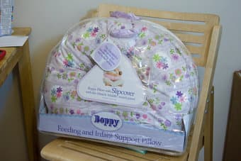 Boppy pillow with slipcover $20 1