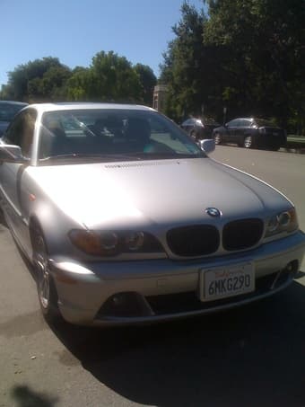 BMW - 2004 silver 325 coupe - $8,000 2
