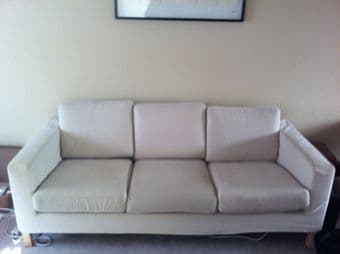 Ikea couch ($50) and large bookshelf ($15), price reduced!! 1