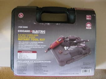 Dremel tool / rotary tool from Harbor Freight $10 telescoping 2