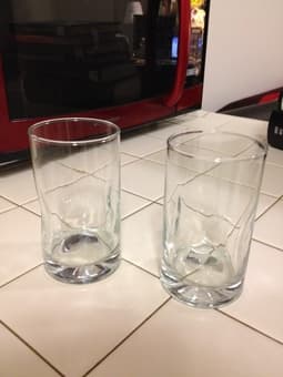 SALE! multiple kitchen items -- pan, strainer, glasses, spice rack 3
