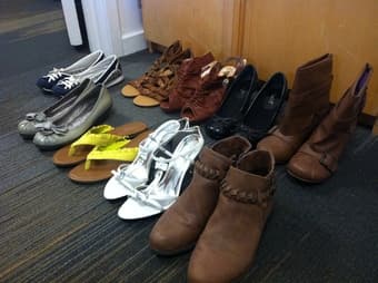 $5 SANDALS/BOOTS/PUMPS, sizes 6-8 - Blowfish, AE, Express, F21, etc. 2
