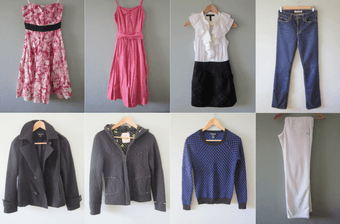 Lots of women's clothes! Anthropologie, F21, Express, Bebe, etc 1