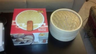 Bamboo steamer for sale - $10 1