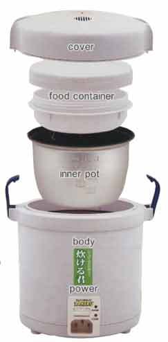 Takeru portable rice cooker - $15 1