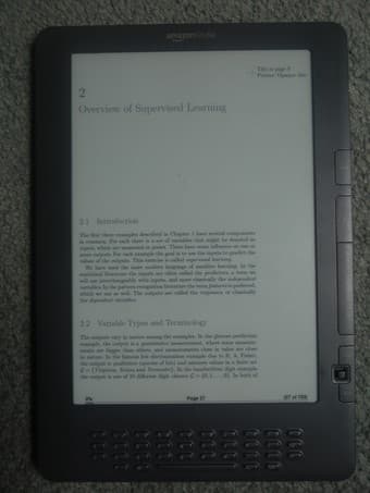 Kindle DX Graphite (Free 3G!) - $190 OBO 1