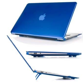 Blue Macbook Pro Cover -Like New & Black Laptop sleeve 1