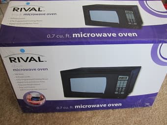 Microwave - Clean and almost new! $25 1
