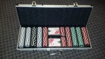 Poker chip set 500 1