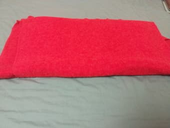 Zara Red Extra Long Scarf $15 3