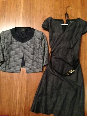 Nice dress and jacket. $30 each, $40 together 1