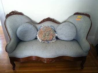 Antique style love seat - $200 1