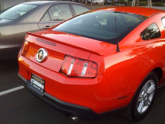 2012 Ford Mustang(Race Red) 1