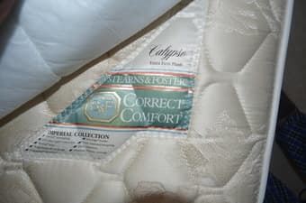 Luxury Queen bed with Stearns & Foster mattress 2
