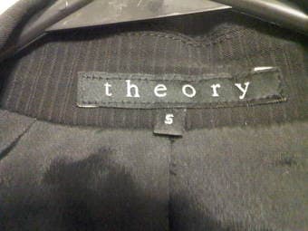 Theory Black Blazer/Suit Jacket 3