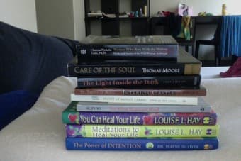 Wayne Dyer/ Louise L Hay/ Thomas Moore books 1
