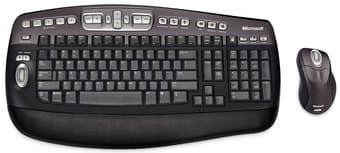 Microsoft Optical Wireless Desktop Elite Keyboard & Wheel Mouse Combo 1