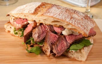 Try some homemade food this week! Ribeye sandwiches? Chicken Biryani? 1