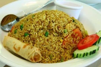 Try some homemade food this week! Ribeye sandwiches? Chicken Biryani? 3