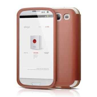 Elago G5 Genuine Leather Pocket Case for Galaxy S3 + HD Professional 2