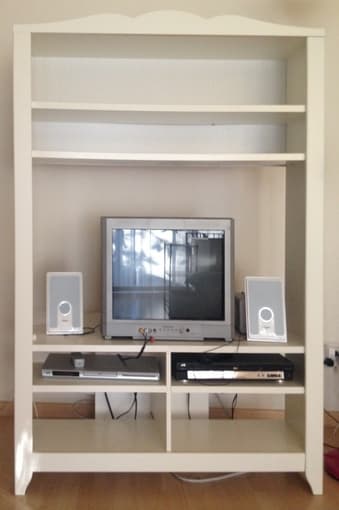 Entertainment Center w/ TV and DVD Player - $45 1