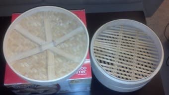 Bamboo steamer for sale - $10 2