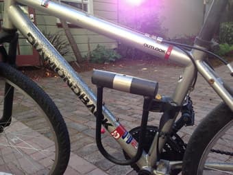 16" Women's Mountain Bike + Helmet + U-lock $150 2