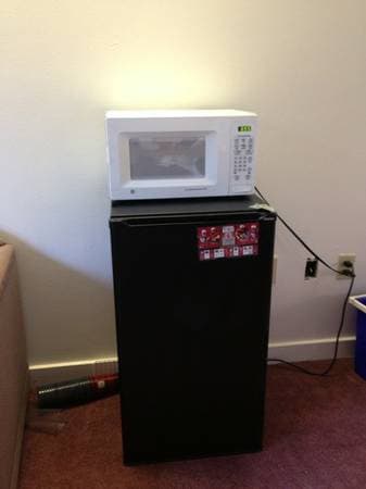Mini-fridge and microwave- great condition - $75 2