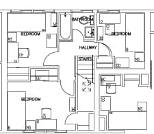 Subletting 1BR in 3BR APT of EV, Jun 10 to Sep 19, Female 1
