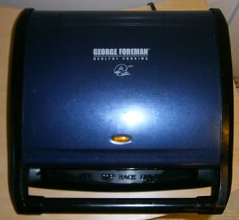 Electric Grill George Foreman 120 sq. inch Nonstick Jumbo- $30 3