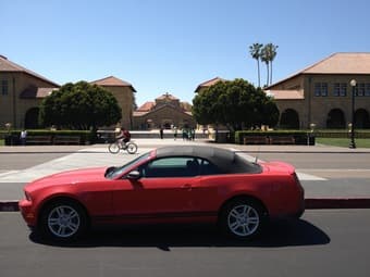 2010 Ford Mustang Convertible 1