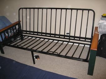Blue Futon: $30 OBO 1