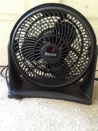 MOVING SALE: electronic fan, cyber acoustics 1
