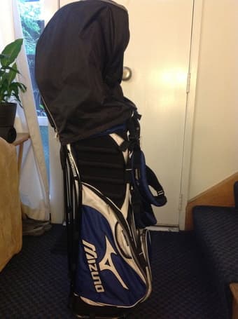 Golf bag and golf clubs 1