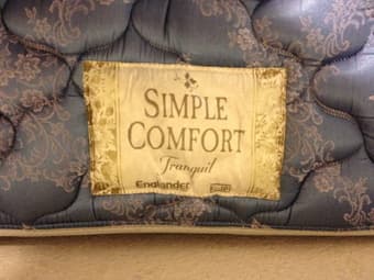 Firm King size mattress (box spring and frame included for free!) $175 2