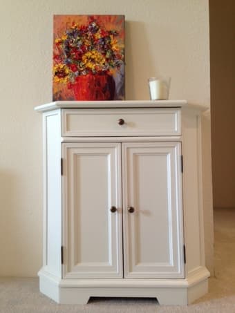 Small White Cabinet for sale at $200!! 2