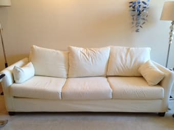 Luxe 3 seat sofa for sale at $420 1