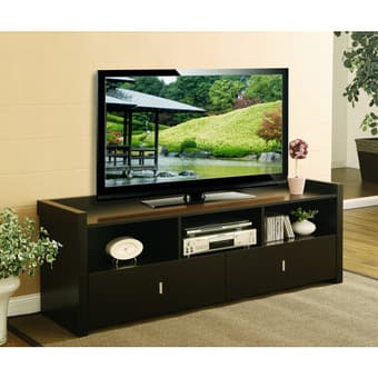 TV / Entertainment console in DARK BROWN for sale for $148 ONLY 1