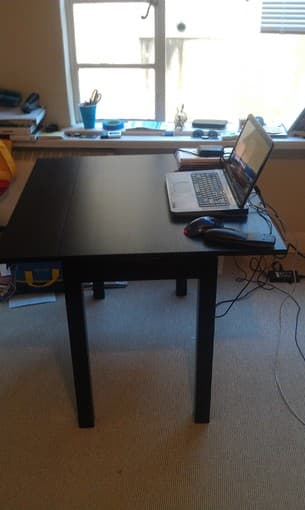 Dining Table/Desk and Chair - $70 2