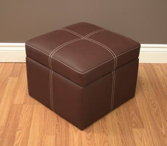 Dorel Home Products Delaney Small Square Ottoman 2