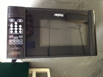 Almost new microwave - $25 OBO 1