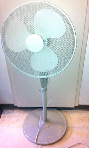 Moving sale:  Oscillating fan, toaster oven, shower curtain and more! 2